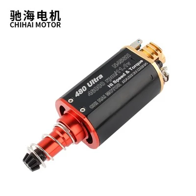 480Ultra-11Tork Tinggi TPA Berus Perak Besar Motor Airsoft